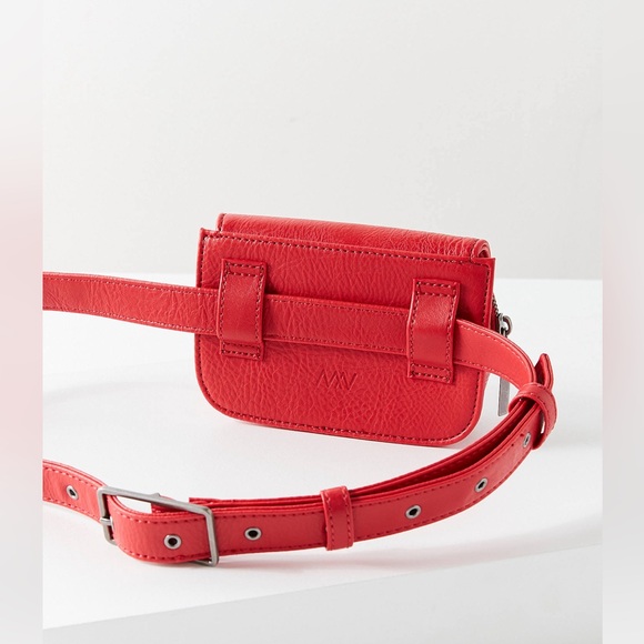 Matt & Nat Bold Red Crossbody Bag - Picture 3 of 13